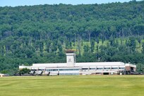Army Aviation Support Facility #! at Fort Indiantown Gap's Muir Army Heliport provides maintenance support to units that use the heliport. (Pennsylvania National Guard photo by Brad Rhen)