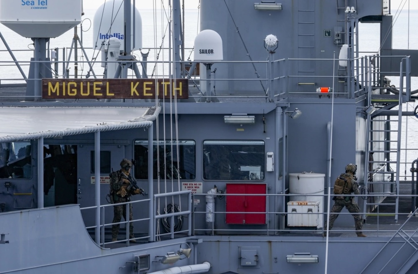 31st MEU conducts VBSS aboard USS Miguel Keith