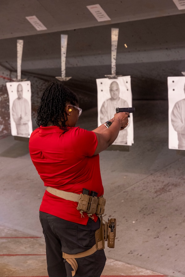 Members of the U.S. Special Operations Command Civilian Leader Development Program recently visited Marine Forces Special Operations Command on Camp Lejeune, North Carolina, Mar. 5, 2024. The visit is designed to give Joint and SOCOM civilian leaders the opportunity to further familiarize themselves with the special operations forces that they support. (U.S. Marine Corps photos by Cpl. Henry Rodriguez)