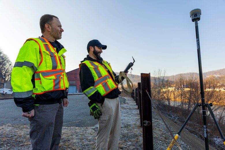 Surveyors use advanced scanning equipment to collect thousands of measurements and datapoints to produce digital images with accuracy down to the millimeter.