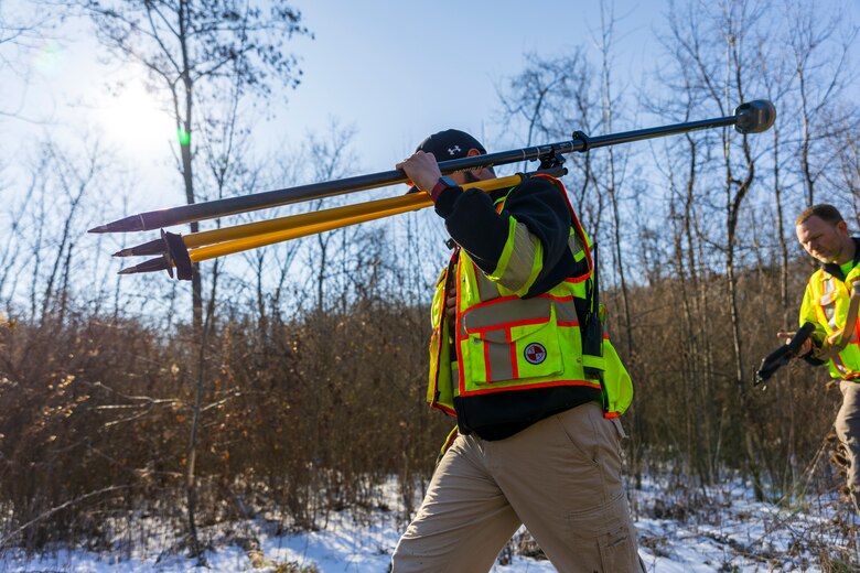 Surveyors use advanced scanning equipment to collect thousands of measurements and datapoints to produce digital images with accuracy down to the millimeter.