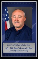 Mr. Michael Bocchicchia, 169th Fighter Wing Civilian of the Year 2023