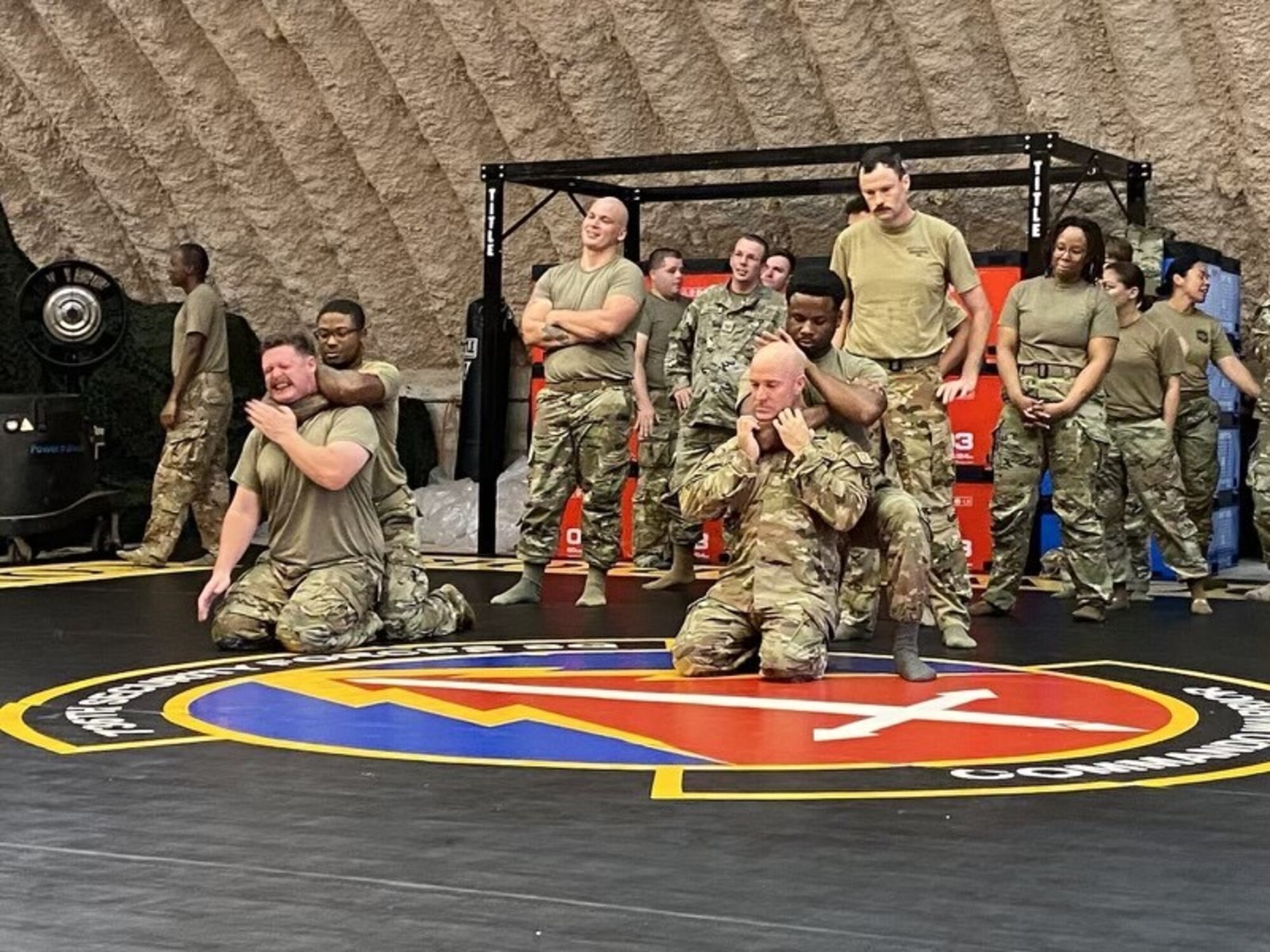 The 36th Contingency Response Group (CRG) embarked on a 6-month training plan to leverage the 52 different AFSCs and create synergy and interoperability amongst personnel and the teams. Each of the 5 squadrons developed training plans to teach Multi-Capable Airmen (MCA) skillsets to their battle buddies.