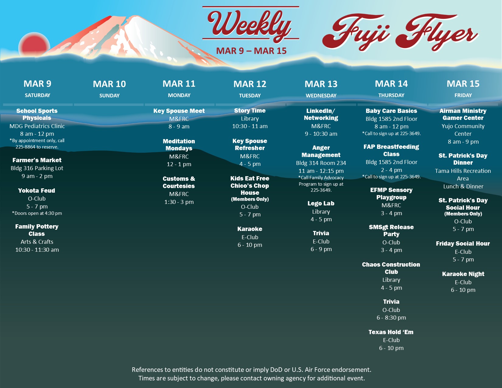 Fuji Flyer Mar 9 - 15