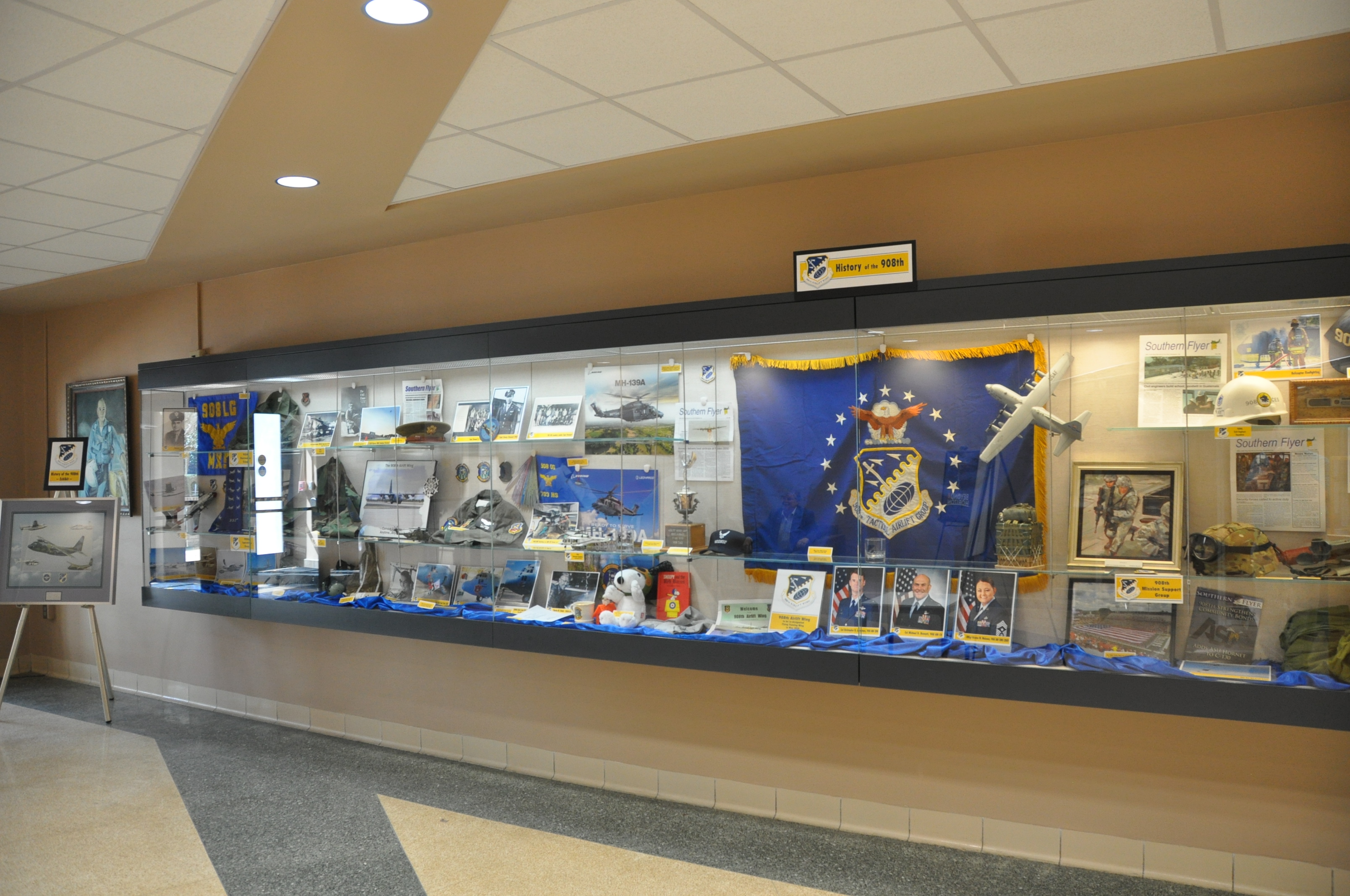 908th displays history with AU Library exhibit > Air Force Reserve