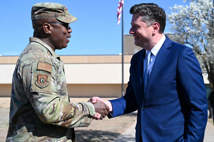 Shaking hands