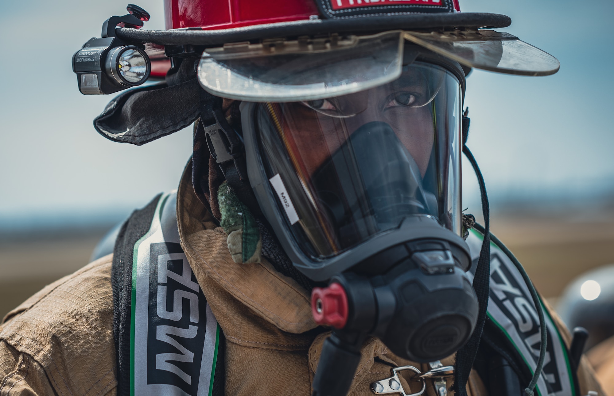 Airman observes emergency scene