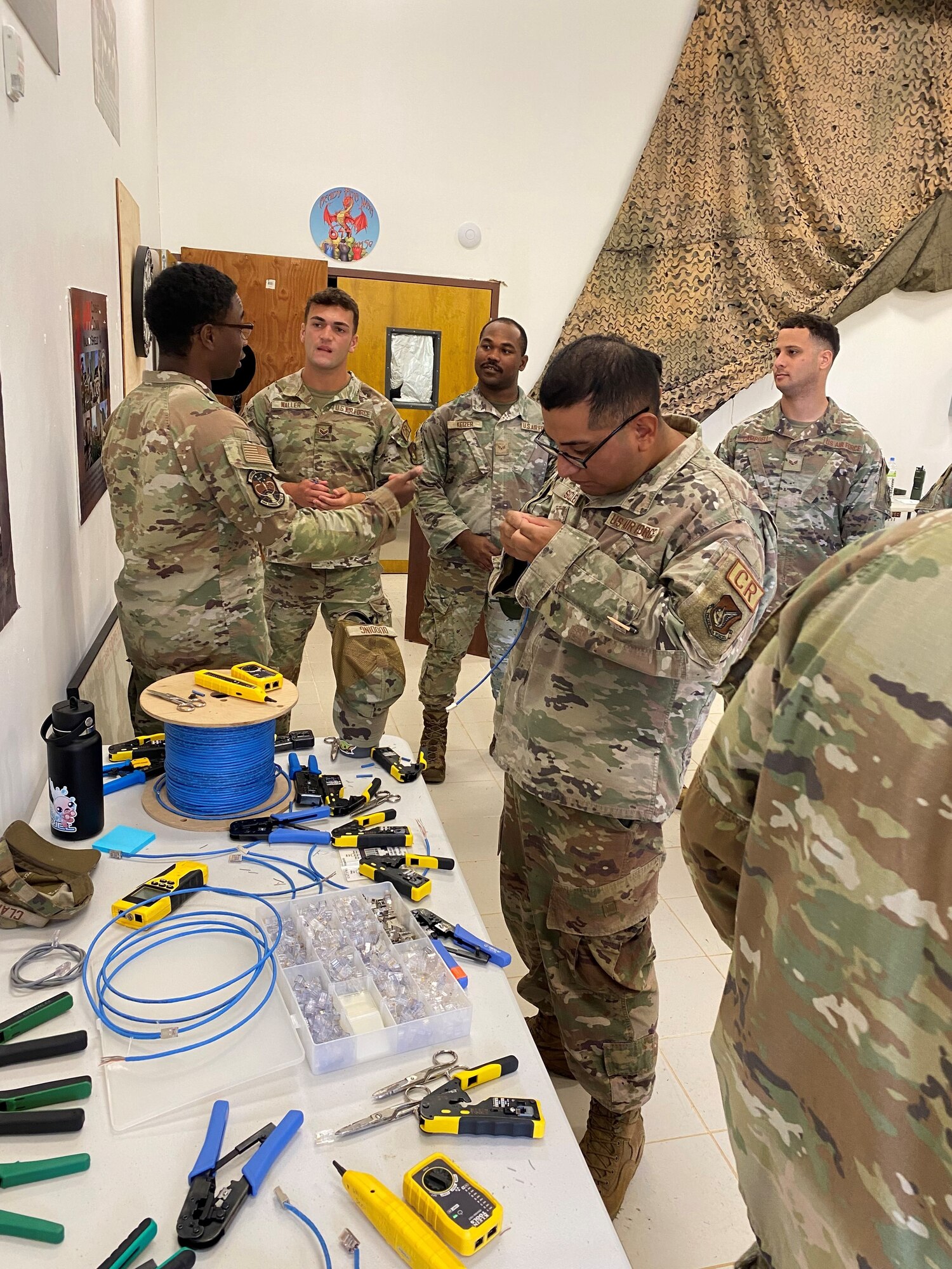 The 36th Contingency Response Group (CRG) embarked on a 6-month training plan to leverage the 52 different AFSCs and create synergy and interoperability amongst personnel and the teams. Each of the 5 squadrons developed training plans to teach Multi-Capable Airmen (MCA) skillsets to their battle buddies.