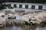 The 81st Stryker Brigade Combat Team and subordinate battalion during a command post exercise at the Pierce County Readiness Center, Camp Murray, Wash., Feb. 29, 2024.