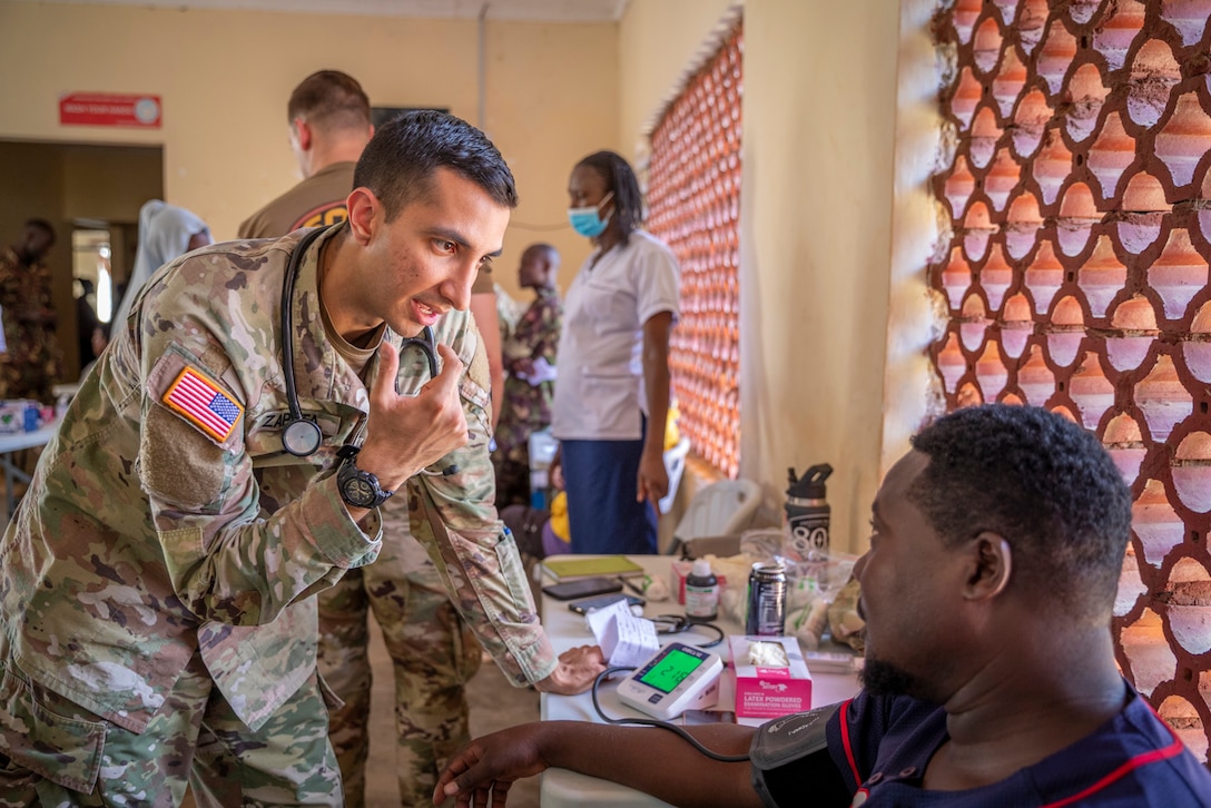 U.S. Army Reserve Soldiers help locals in Kenya