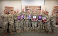 U.S. Army Central’s retention team receives numerous awards during the Career Counselor of the Year Award Ceremony at Patton Hall