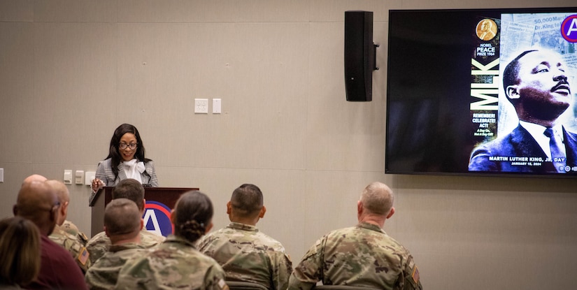 Dr. Alicia Rodriguez, U.S. Army Central’s Sexual Harassment/Assault Response and Prevention