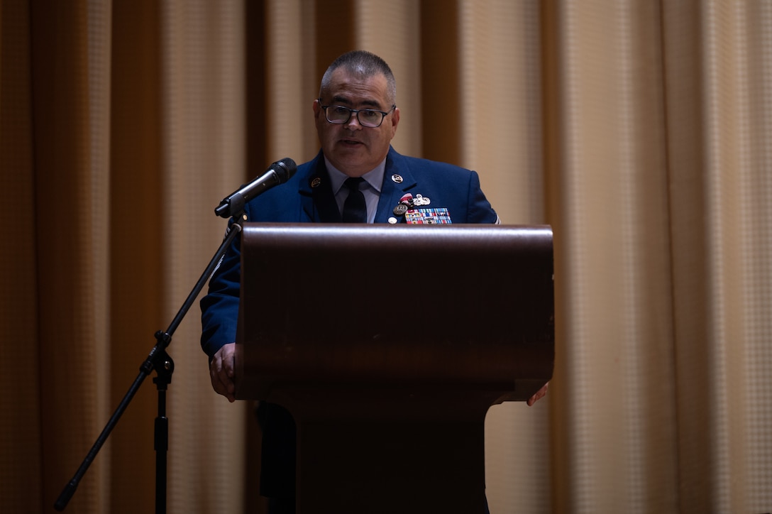 Chief Master Sgt. Ramon Perez retirement ceremony