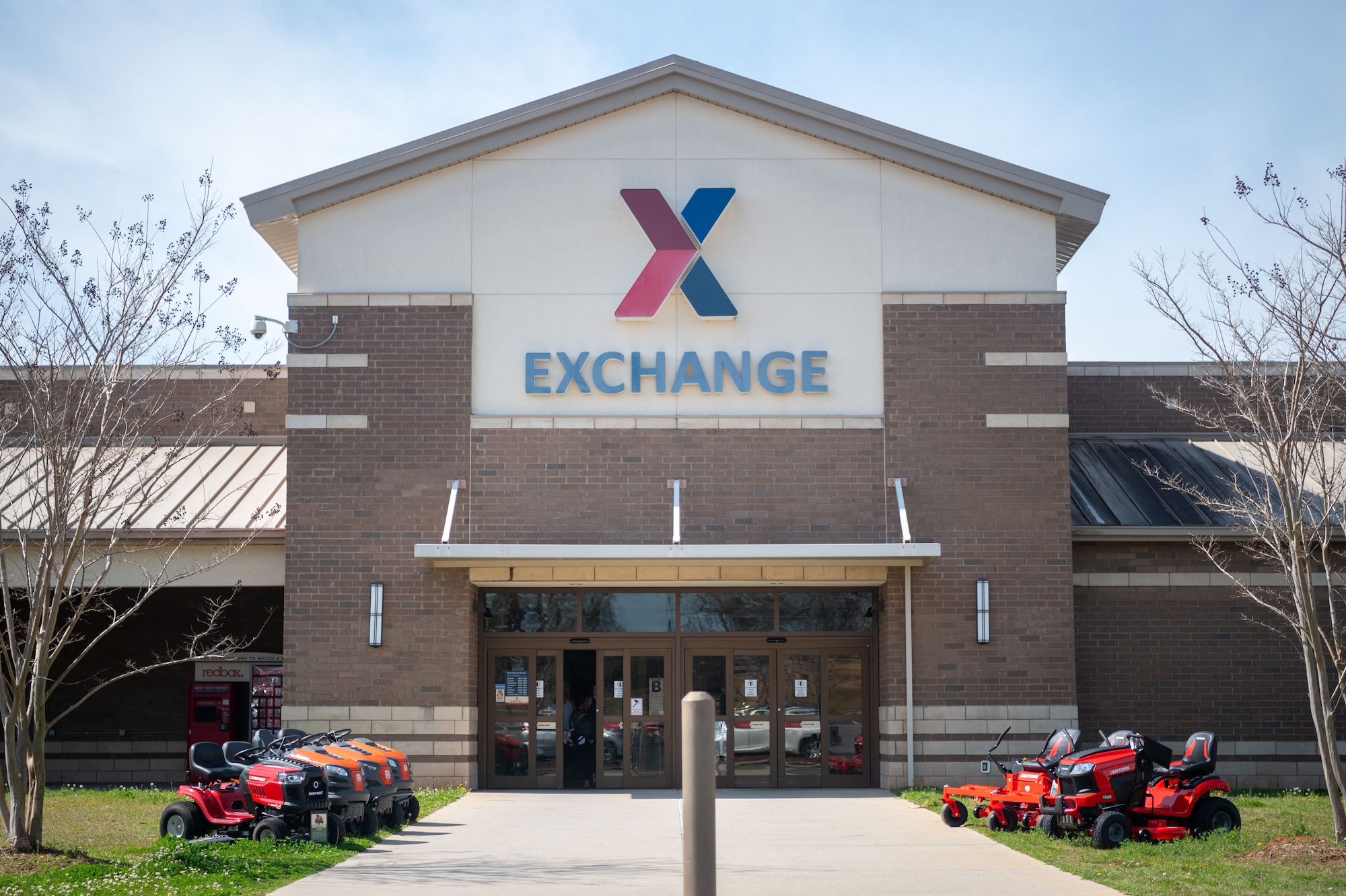 Photo outside of the Base Exchange.