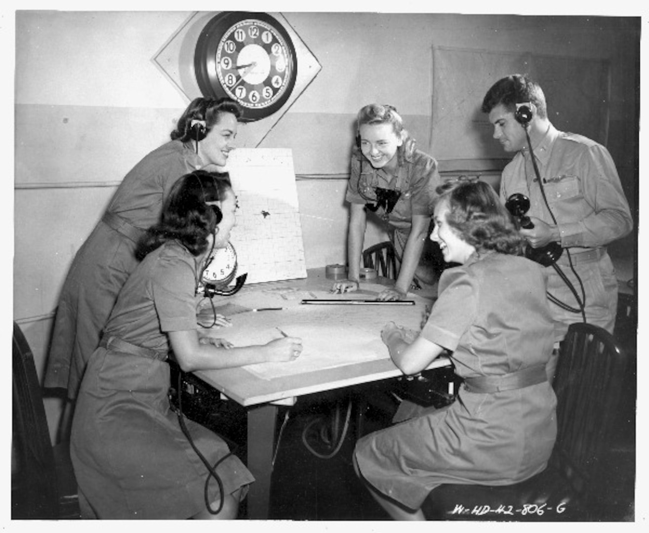 After completing their training, The Women's Air Raid Defense recruits worked tirelessly, staffing the air defense center 24/7 from a tunnel known as “Lizard” or building 1492 at Fort Shafter.