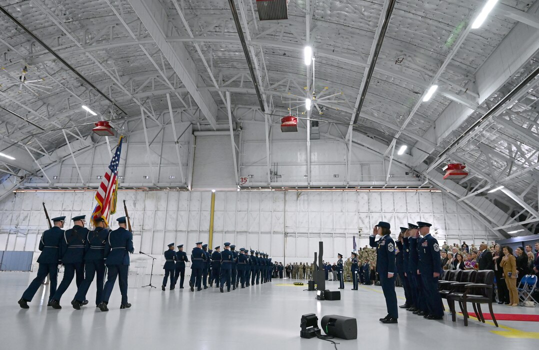 The 19th Chief Master Sgt. of the Air Force, JoAnne Bass, retires from the Air Force after 30 years of service at Joint Base Andrews, Md.