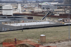 Construction continues on the southeast portion of Offutt Air Force Base