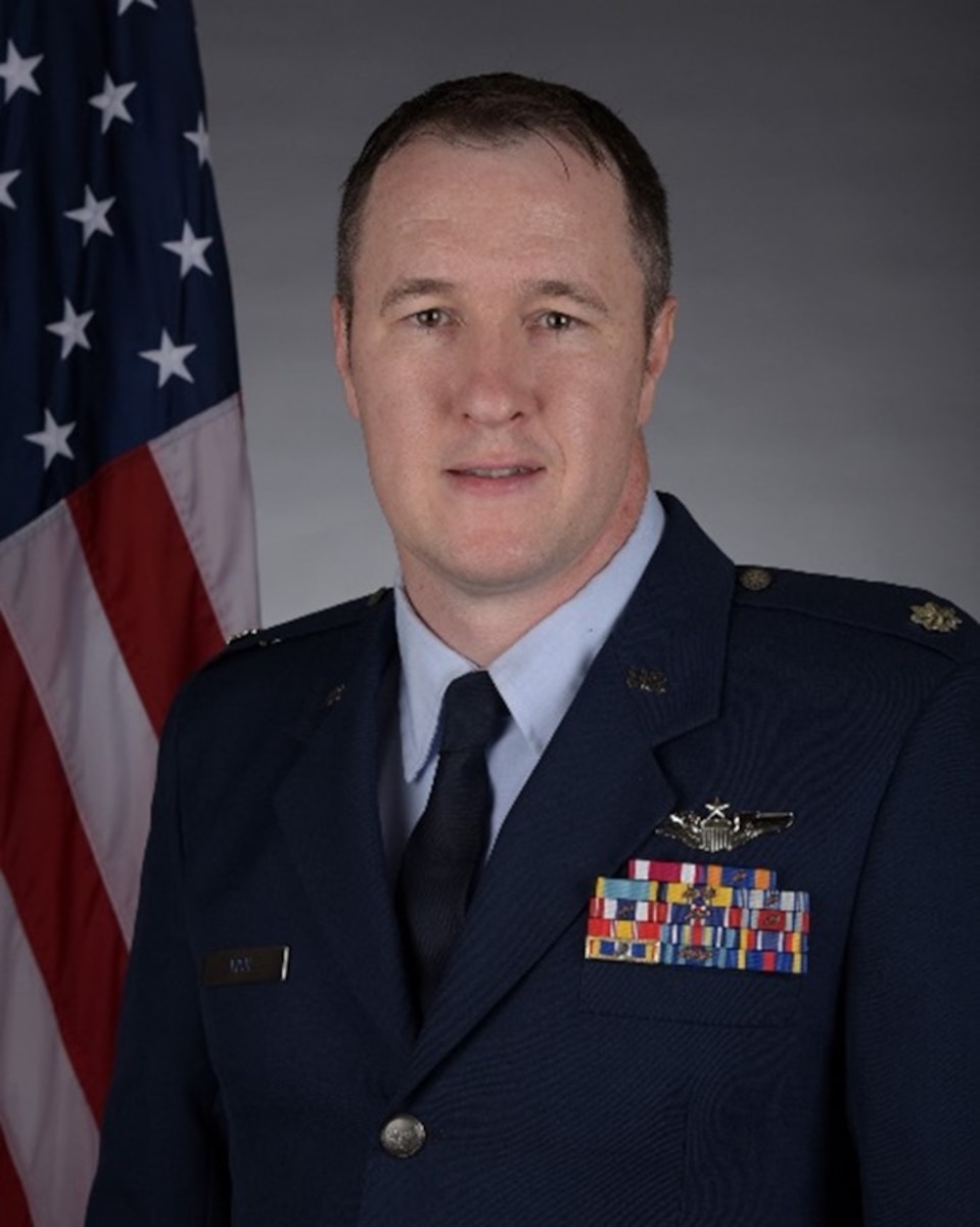 Official photo of Lt. Col. Jaret T. Fish.