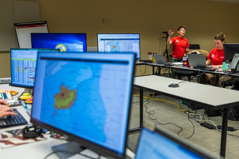 The Pittsburgh District hosted a multi-day exercise to simulate intense rain in a short time, leading to floods in a nearby county. Throughout the scenario, the Crisis Action Team and the district staff responded to rapidly changing events.