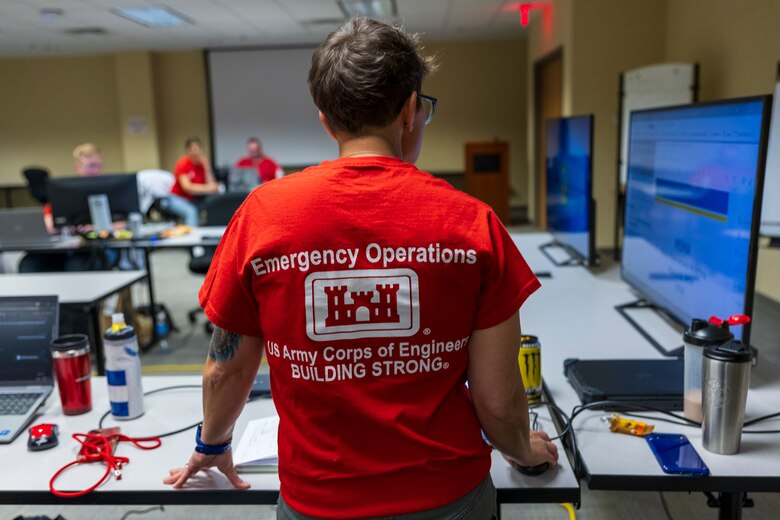 The Pittsburgh District hosted a multi-day exercise to simulate intense rain in a short time, leading to floods in a nearby county. Throughout the scenario, the Crisis Action Team and the district staff responded to rapidly changing events.