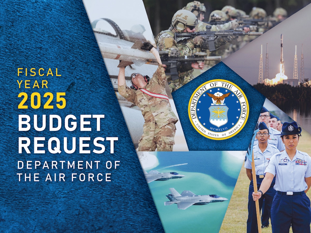 graphic: Fiscal Year 2025 Budget Request - Department of the Air Force