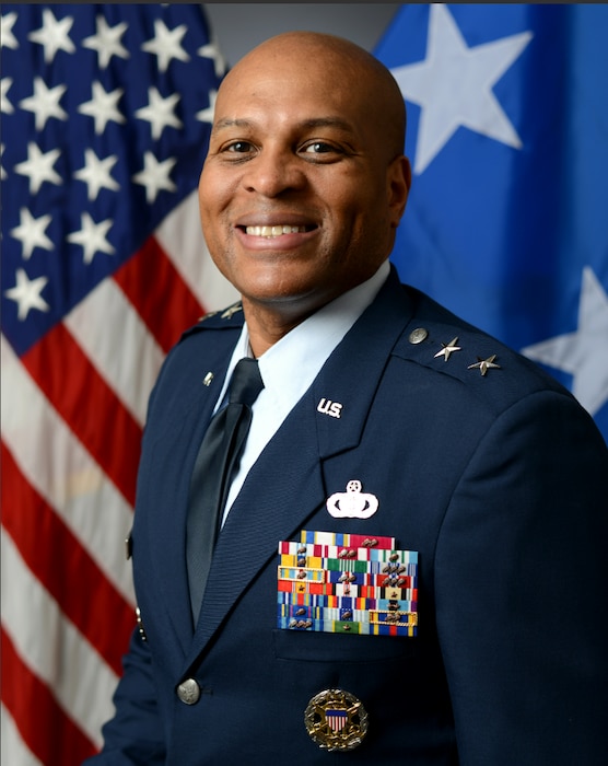This is the official portrait of Mag. Gen. Collins