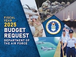 graphic: Fiscal Year 2025 Budget Request - Department of the Air Force