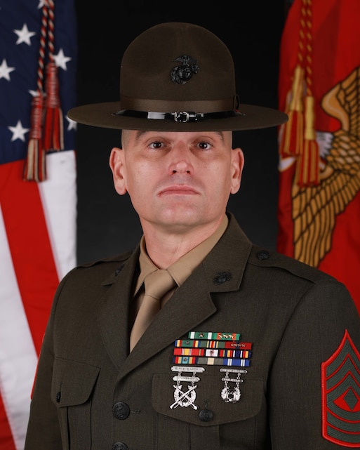 1st Sgt. Thomas L. Mattingly > Marine Corps Recruit Depot, Parris ...