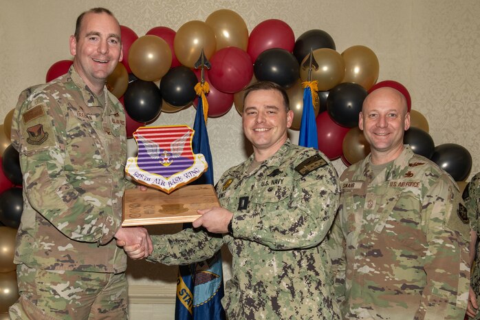 Joint Base Charleston personnel pose for a photo.