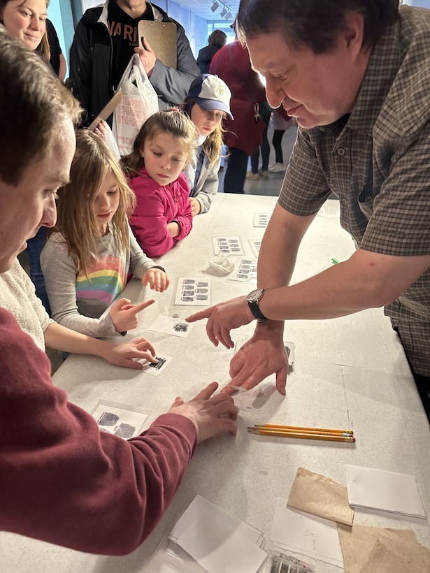 Scouts during National Cryptologic Museum's Scout Day 2024.