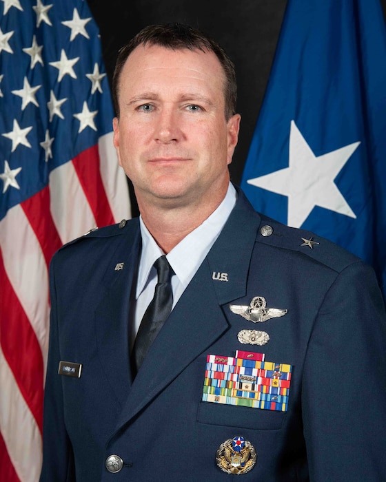 This is the official portrait of Brig. Gen. Korey E. Amundson.