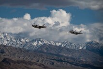 Two Royal Netherlands Air Force F-35A Lightning IIs