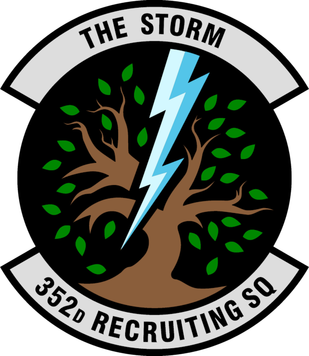352nd Recruiting Squadron emblem