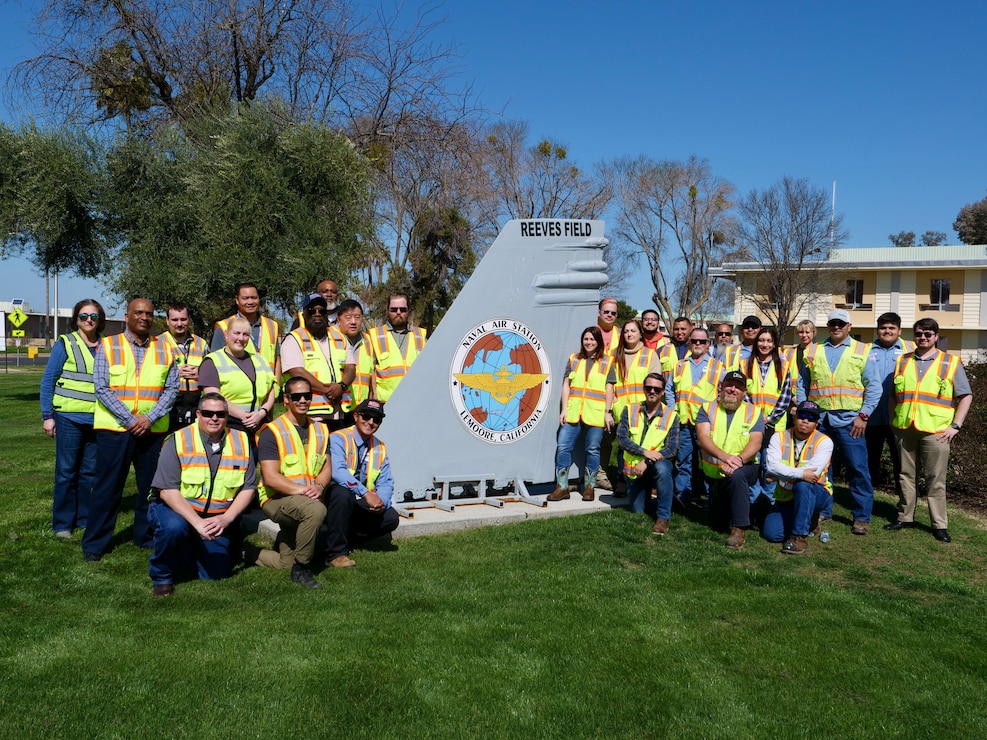 After a two-day training, the Public Works Department pauses for a group photo.