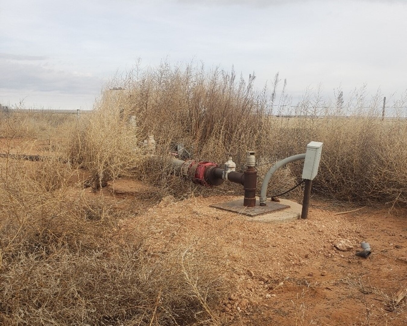 An irrigation well