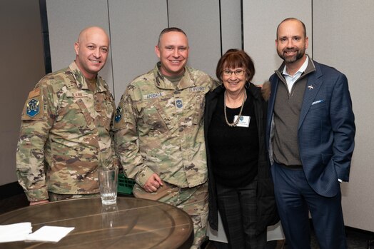  Military and community members gather for the annual State of the Bases address.