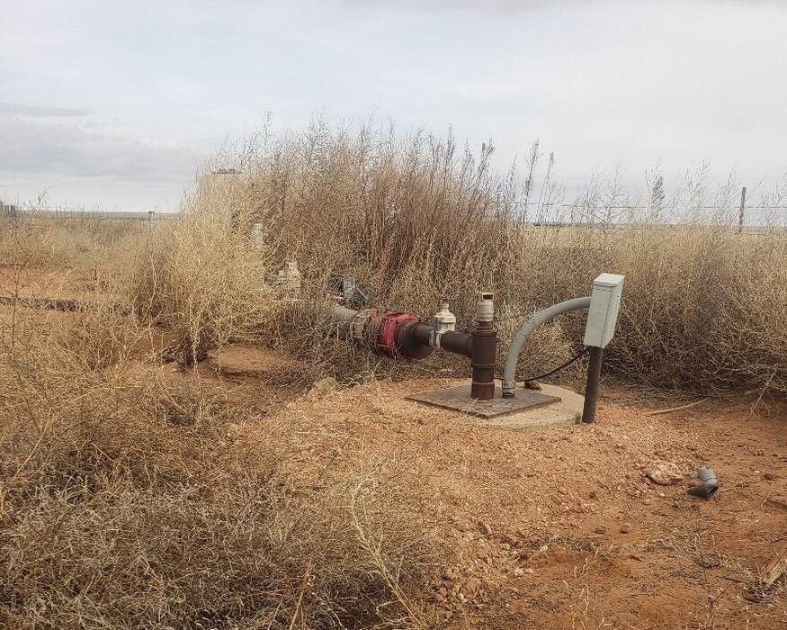 An irrigation well