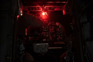 Airman prepares for a B-52 sortie