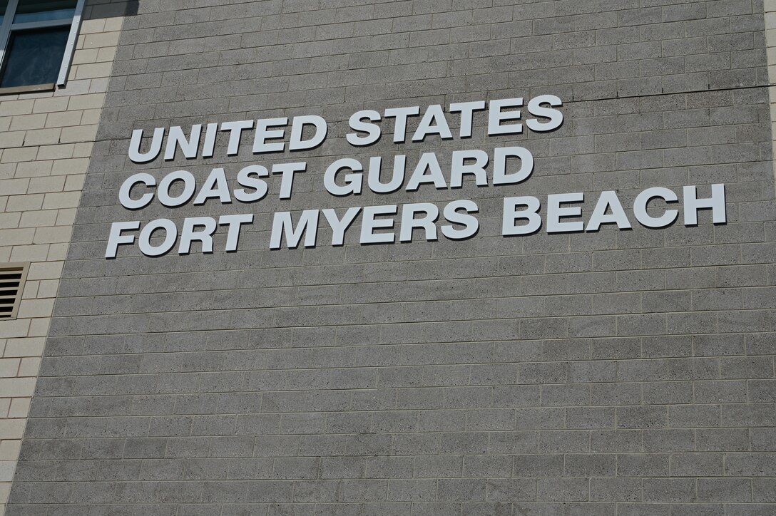 The Coast Guard held a ribbon-cutting ceremony marking the official opening of the new Coast Guard Station Fort Myers Beach facility, March 13, 2024, in Fort Myers. Station Fort Myers Beach and Coast Guard Cutter Crocodile crews will utilize the new three-story building. (U.S. Coast Guard photo by Petty Officer 3rd Class Santiago Gomez)