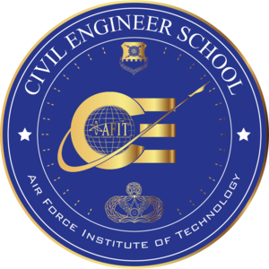Air Force Institute of Technology Civil Engineer School graphic