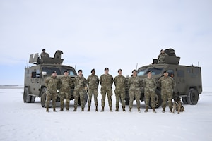 Female Airmen from the 791st Missile Security Forces Squadron pose for a photo at Minot Air Force Base, North Dakota, March 8, 2024. The first Presidential Proclamation designating Women's History Week was passed in 1980 by President Jimmy Carter. Then, in 1987, the National Women's History Project petitioned to expand the national celebration. As a result, in 1988, Congress and President Ronald Reagan designated the month of March as Women's History Month.

This observance celebrates women and their contributions to society. For the women of the military, Women’s History Month is a reminder of the strength and determination their predecessors held. (U.S. Air Force photo by Senior Airman Caleb S. Kimmell)