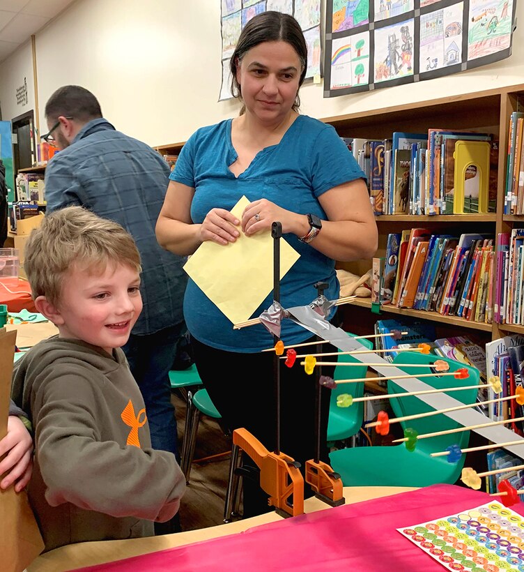 NUWC Division Newport employees share their STEAM careers with elementary school students