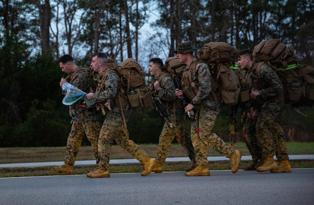 4th Marine Division Rifle Squad Competition