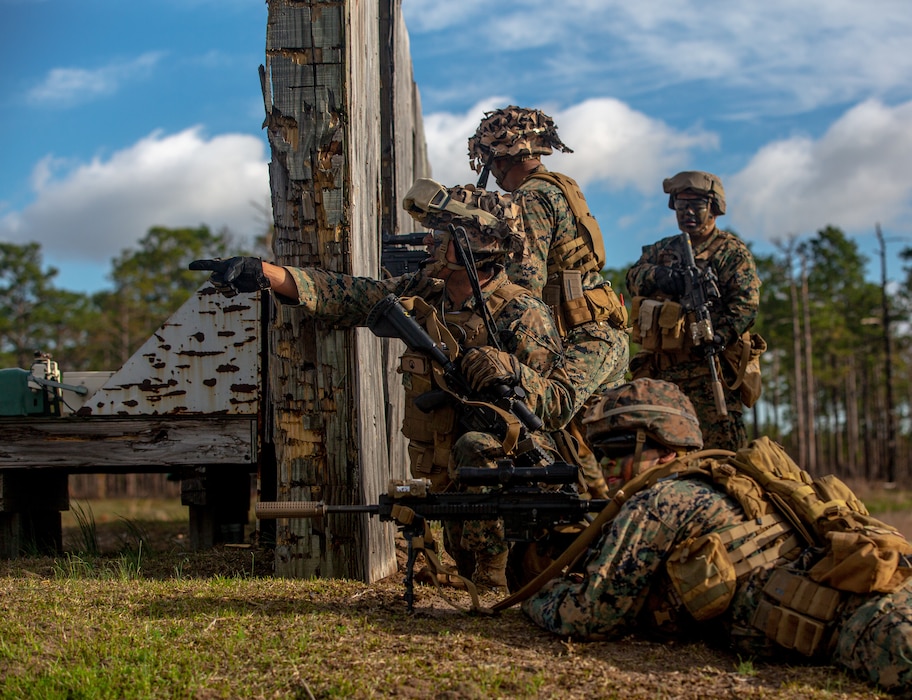 4th Marine Division Rifle Squad Competition