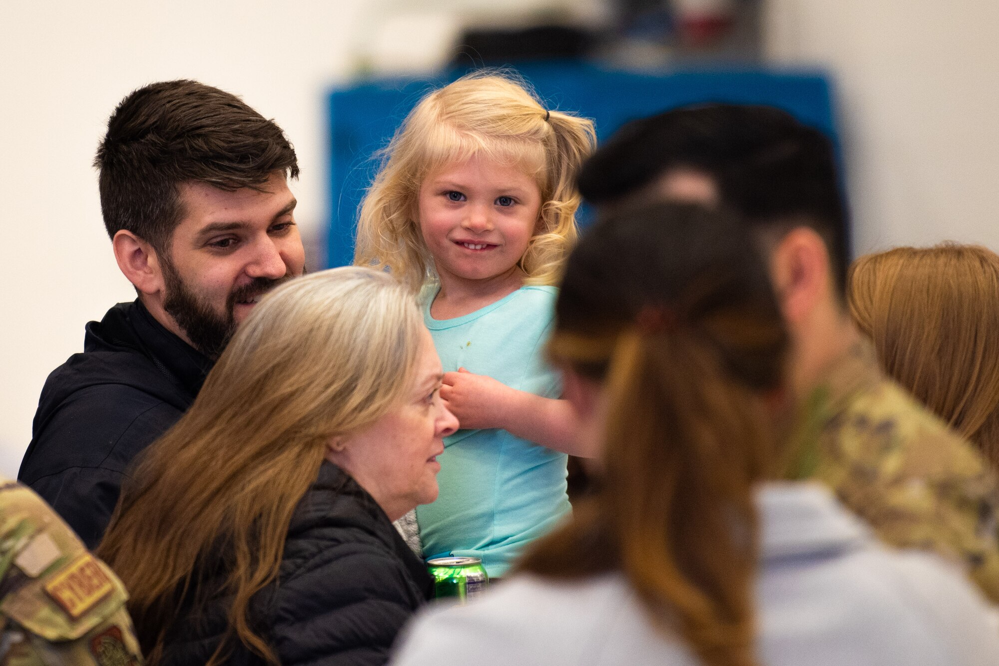The deployment fair was held to provide information and resources to military families and to facilitate connections with each other to aid them in navigating the challenges of a deployment.
