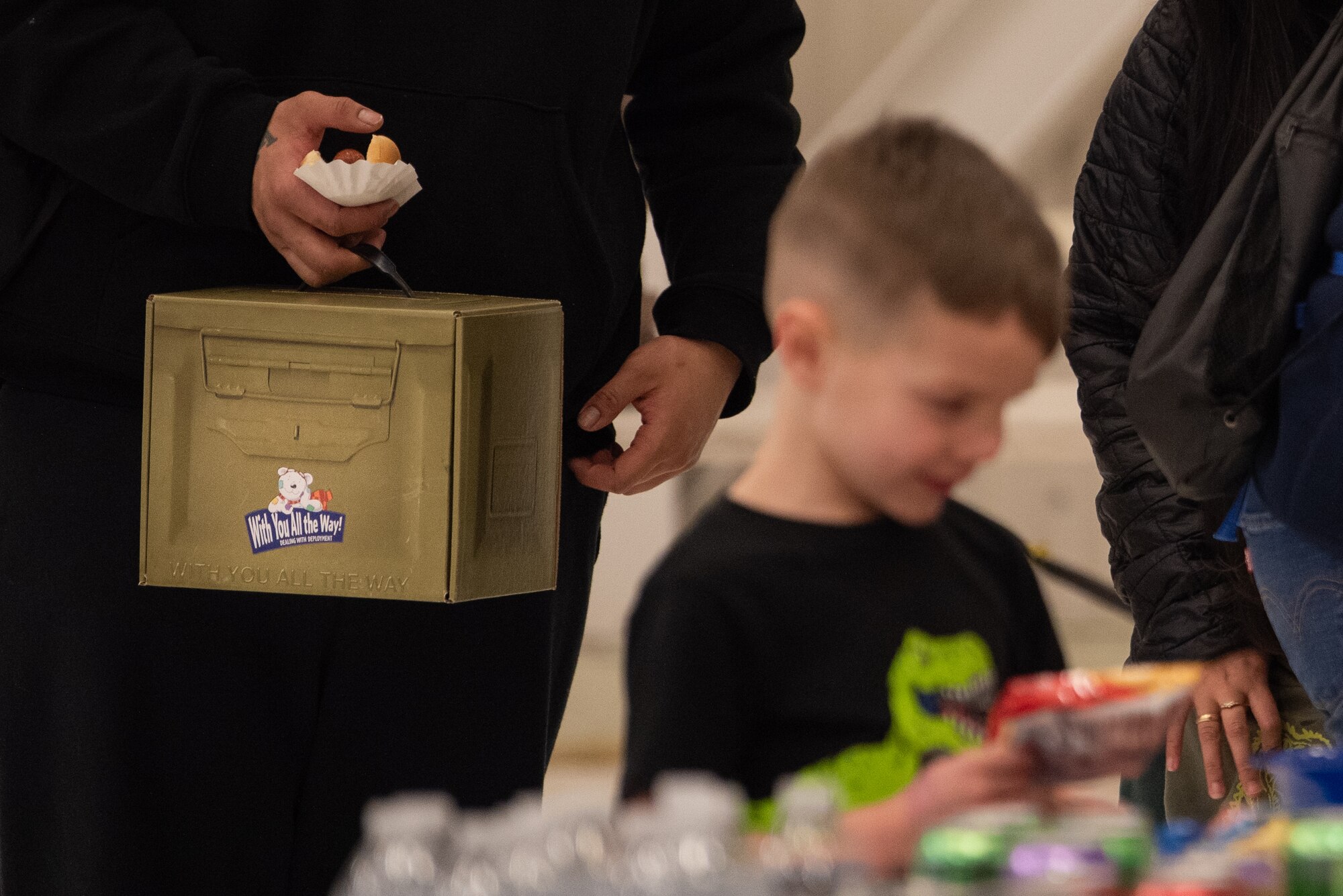 The deployment fair was held to provide information and resources to military families and to facilitate connections with each other to aid them in navigating the challenges of a deployment.