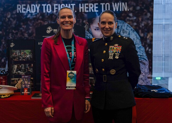 Major General Shea speaks at the National Collegiate Women’s Wrestling ...