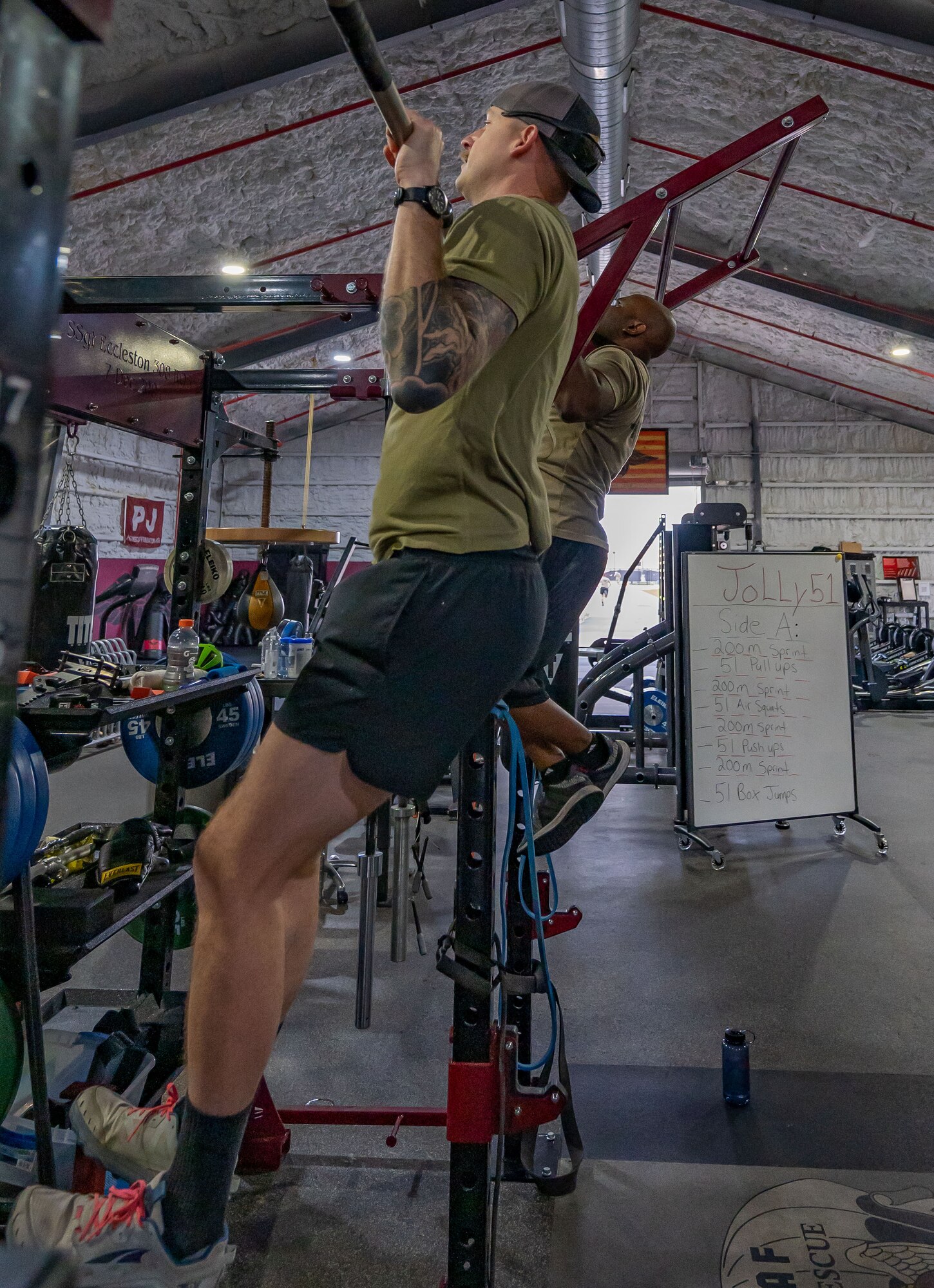 Rescue Airmen honor Jolly 51 with special workout