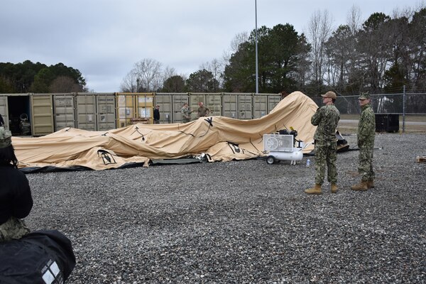 NMRLC Reservists participated in equipment training for their drill duty from March 4-8, 2024. Located in Williamsburg, VA, NMRLC supports readiness by providing deployable medical systems, high-quality eyewear and ophthalmic devices, and fleet logistical solutions.