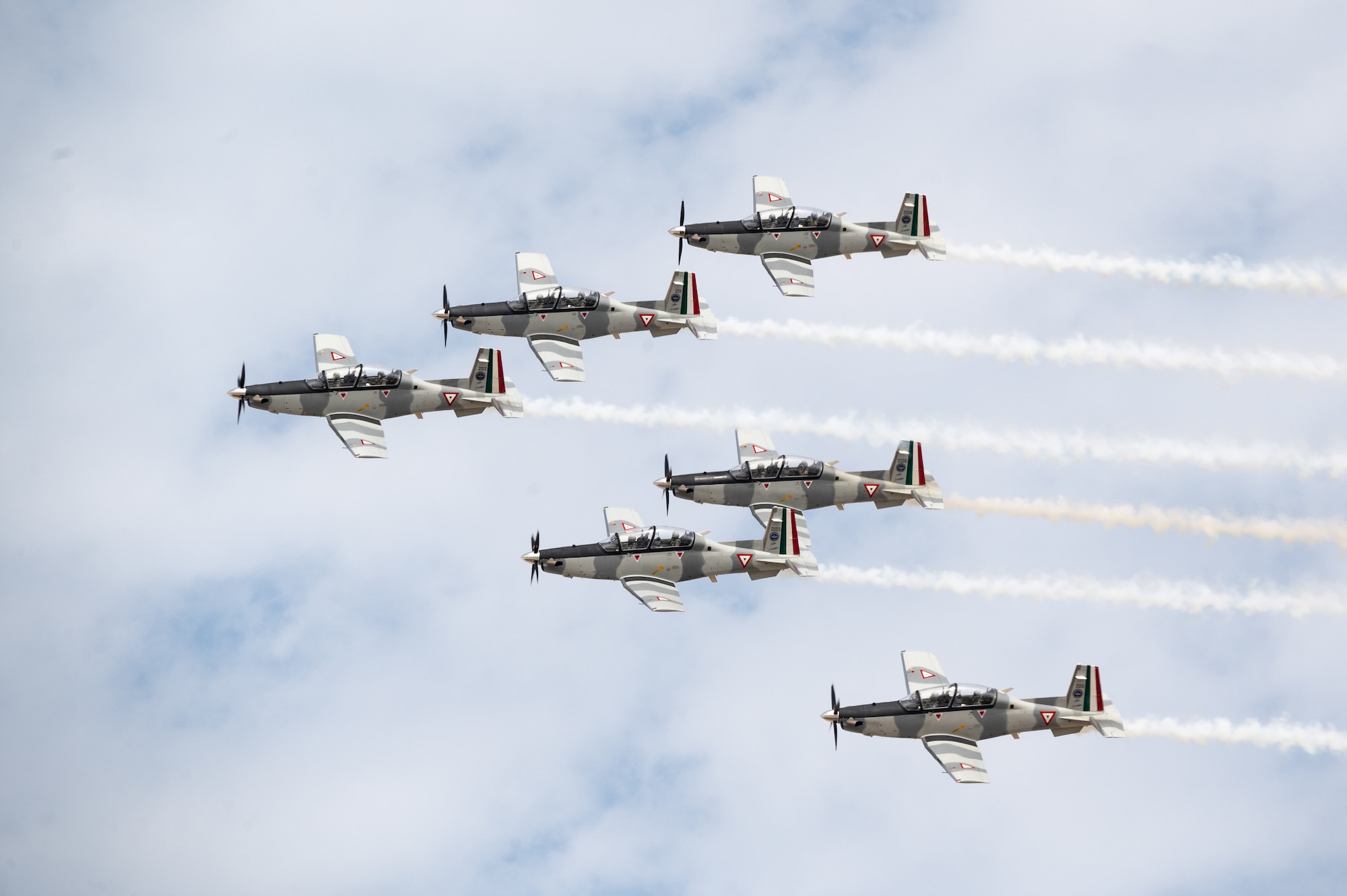 Over 16,000 people attended the Fiesta of Flight airshow, the first airshow held at Laughlin since 2018.